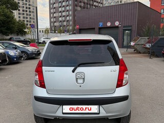 2009 Hyundai i10 I, серебристый, 599000 рублей, вид 3