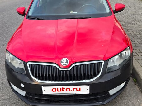 2014 Skoda Octavia III (A7), красный, 1130000 рублей, вид 2