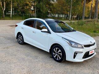2017 Kia Rio IV, белый, 1100000 рублей, вид 3