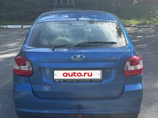 2016 Lada (ВАЗ) Granta I, синий, 470000 рублей, вид 4