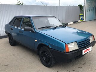 1998 Lada (ВАЗ) 21099, синий, 115000 рублей, вид 1