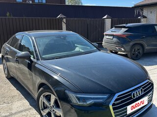 2021 Audi A6 45 TFSI V (C8), чёрный, 3500000 рублей, вид 1