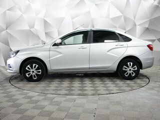 2021 Lada (ВАЗ) Vesta I, серебристый, 935000 рублей, вид 2