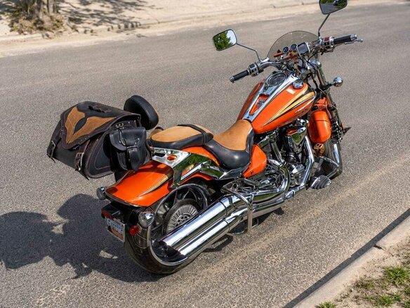 2012 Yamaha XV 1900, оранжевый, 1140000 рублей - вид 1