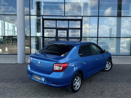 2017 Renault Logan II, синий, 800000 рублей, вид 5