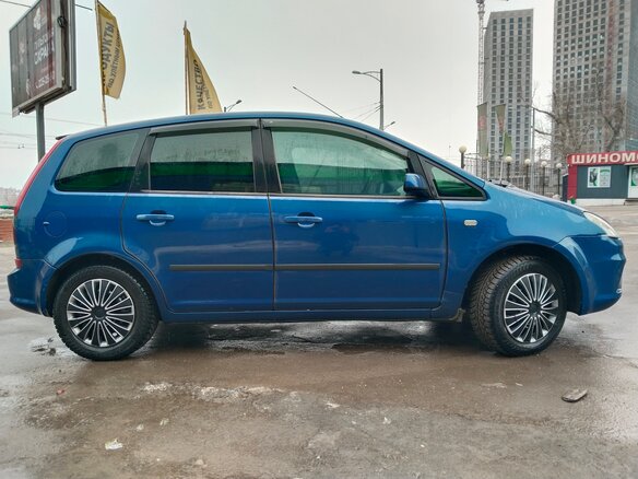 2008 Ford C-MAX I Рестайлинг, синий, 510000 рублей - вид 1