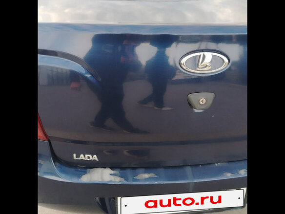 2013 Lada (ВАЗ) Granta I, синий, 420000 рублей - вид 9