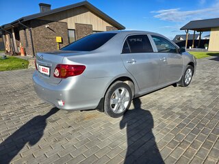 2008 Toyota Corolla AMT X (E140, E150), серебристый, 680000 рублей, вид 4