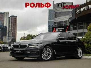 2019 BMW 5 серии 520d xDrive VII (G30/G31/G38), чёрный, 3168000 рублей, вид 1