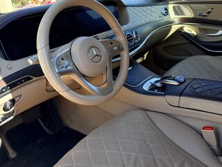 2018 Mercedes-Benz Maybach S-Класс 560 I (X222) Рестайлинг, чёрный, 5350000 рублей, вид 5