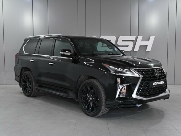 2020 Lexus LX 570 III Рестайлинг 2, чёрный
