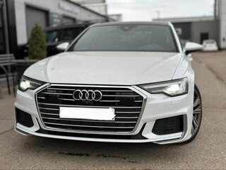 2019 Audi A6 45 TFSI V (C8), белый, 3250000 рублей, вид 4