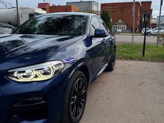 2021 BMW X4 20i II (G02), синий, 5100000 рублей, вид 1