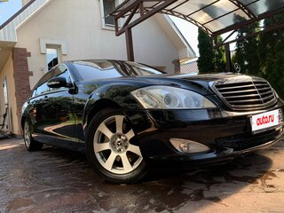 2008 Mercedes-Benz S-Класс 320 Long V (W221), чёрный, 1300000 рублей, вид 1
