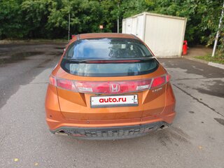 2008 Honda Civic VIII, оранжевый, 510000 рублей, вид 5