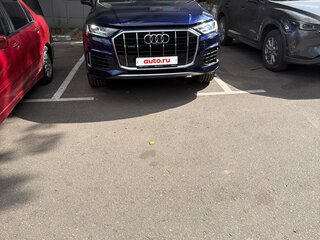 2020 Audi Q7 45 TFSI II (4M) Рестайлинг, синий, 4450000 рублей, вид 1