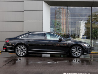 2023 Audi A8 Long 55 TFSI IV (D5) Рестайлинг, чёрный, 7600000 рублей, вид 4
