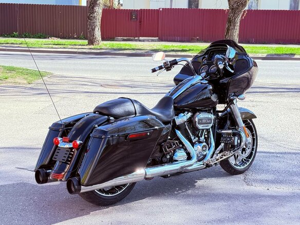 2022 Harley-Davidson Road Glide, чёрный, 1750000 рублей - вид 13