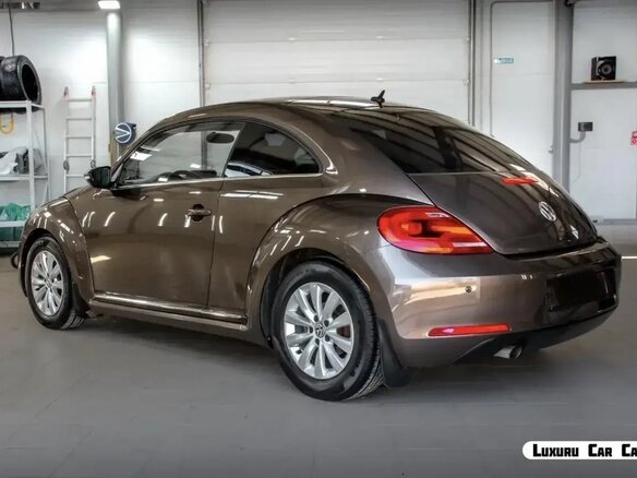 2014 Volkswagen Beetle II (A5), коричневый, 1450000 рублей - вид 4