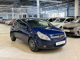 2010 Opel Corsa D Рестайлинг I, синий, 319000 рублей, вид 2