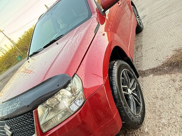 2008 Suzuki Grand Vitara II Рестайлинг, красный, 1100000 рублей - вид 10