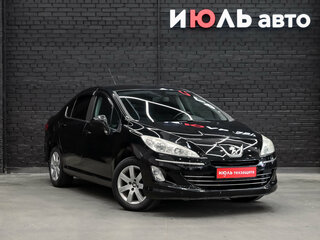 2012 Peugeot 408 I, чёрный, 490000 рублей, вид 3