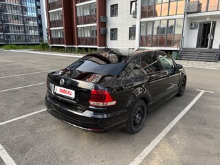 2018 Volkswagen Polo V Рестайлинг, чёрный, 1200000 рублей, вид 4