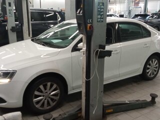 2014 Volkswagen Jetta VI, белый, 1320000 рублей, вид 1