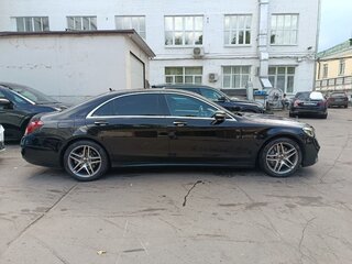 2018 Mercedes-Benz S-Класс 350 d Long VI (W222, C217) Рестайлинг, чёрный, 5500000 рублей, вид 5