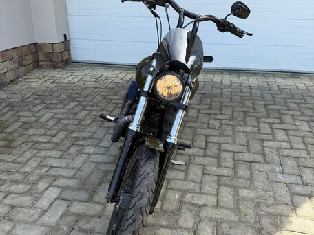 2016 Harley-Davidson Dyna Wide Glide, зелёный, 725000 рублей, вид 3