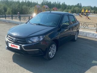 2023 Lada (ВАЗ) Granta I Рестайлинг, чёрный, 900000 рублей, вид 2