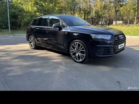 2016 Audi Q7 II (4M), чёрный, 3500000 рублей - вид 6