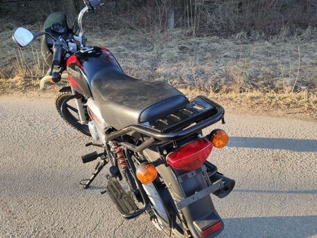 2022 Bajaj Boxer BM 125, чёрный, 110000 рублей, вид 3