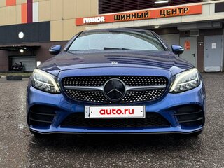 2018 Mercedes-Benz C-Класс 200 IV (W205) Рестайлинг, синий, 3200000 рублей, вид 1