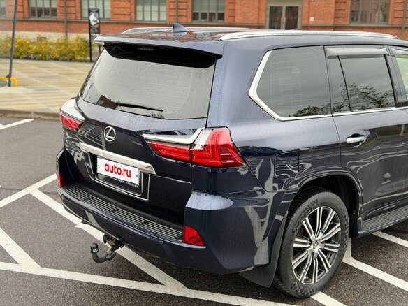 2018 Lexus LX 570 III Рестайлинг 2, синий, 7145000 рублей - вид 12