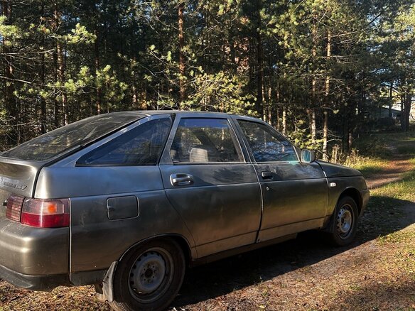 2001 Lada (ВАЗ) 2112, серебристый - вид 1