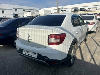2018 Renault Logan Stepway II Рестайлинг, белый, 1030000 рублей, вид 4