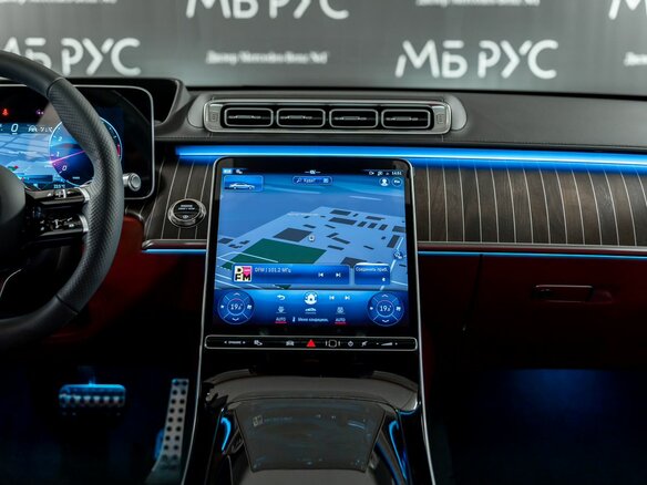 2024 Mercedes-Benz S-Класс 500 Long 4MATIC VII (W223), чёрный, 24351779 рублей - вид 18