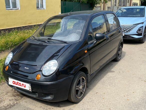 2010 Daewoo Matiz I Рестайлинг, чёрный, 119000 рублей