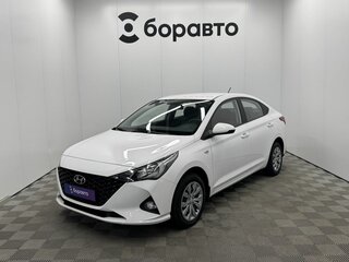 2022 Hyundai Solaris II Рестайлинг, белый, 1540000 рублей, вид 1