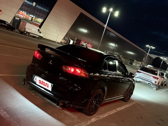 2008 Mitsubishi Lancer X, чёрный, 730000 рублей - вид 10