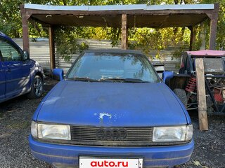 1987 Audi 80 IV (B3), синий, 130000 рублей, вид 1