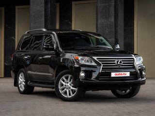 2012 Lexus LX 570 III Рестайлинг, чёрный, 3900000 рублей, вид 2