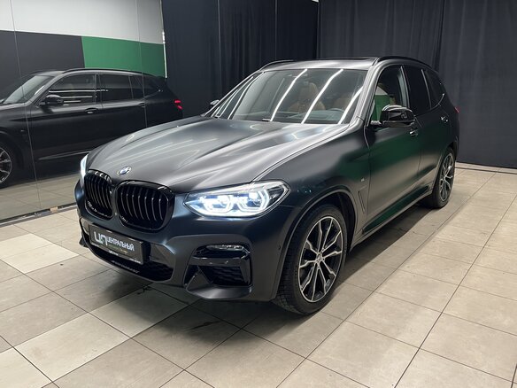 2021 BMW X3 M40i III (G01), чёрный, 6250000 рублей - вид 2