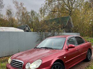 2004 Hyundai Sonata ТагАЗ IV (EF) Рестайлинг, красный, 500000 рублей, вид 1