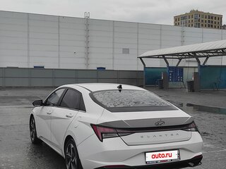 2021 Hyundai Elantra VII (CN7), белый, 1990000 рублей, вид 5