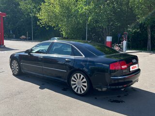 2007 Audi A8 Long II (D3) Рестайлинг, чёрный, 1300000 рублей, вид 5