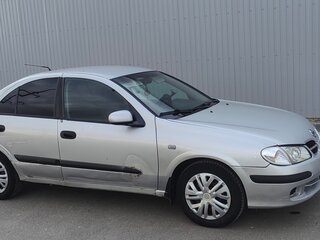 2001 Nissan Almera II (N16), серебристый, 320000 рублей, вид 2