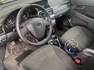 2016 Lada (ВАЗ) Priora I Рестайлинг, чёрный, 545000 рублей, вид 4
