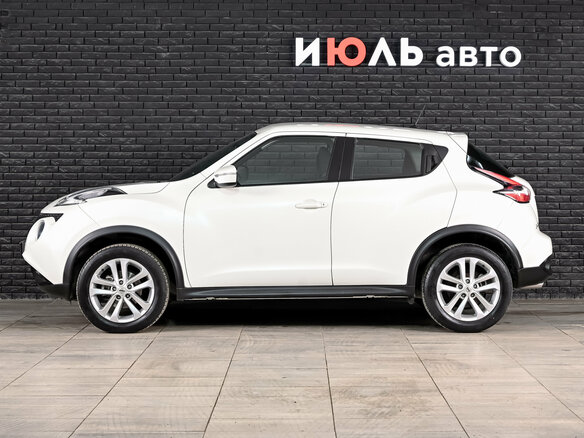 2015 Nissan Juke I Рестайлинг, белый, 1630000 рублей - вид 8